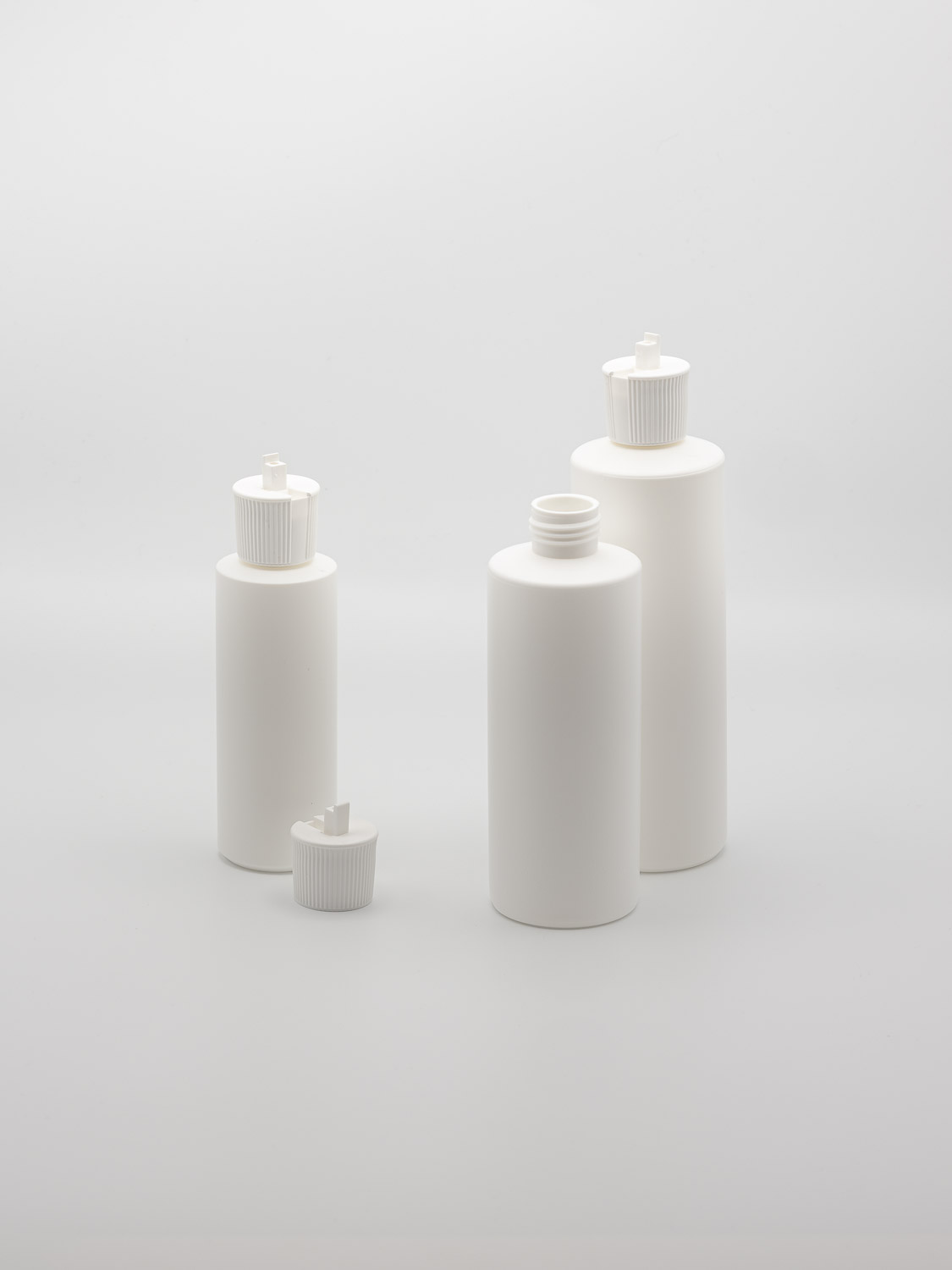 Emulsiefles wit HDPE